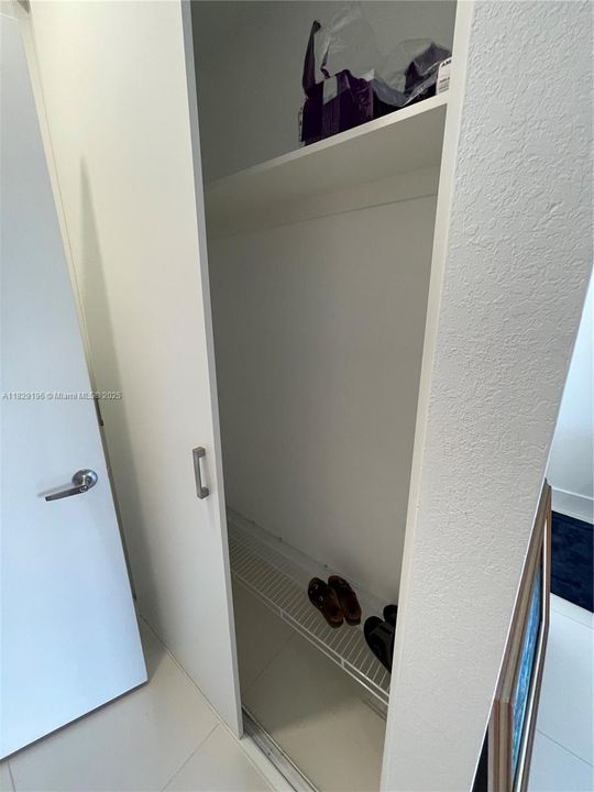 First Floor Bedroom Closet