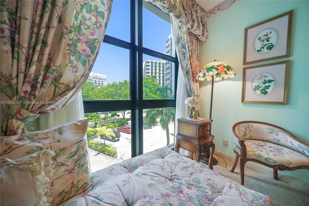 View of the master bedroom