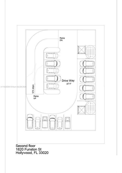 Second floor parking