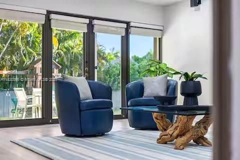 Where driftwood meets designer furniture