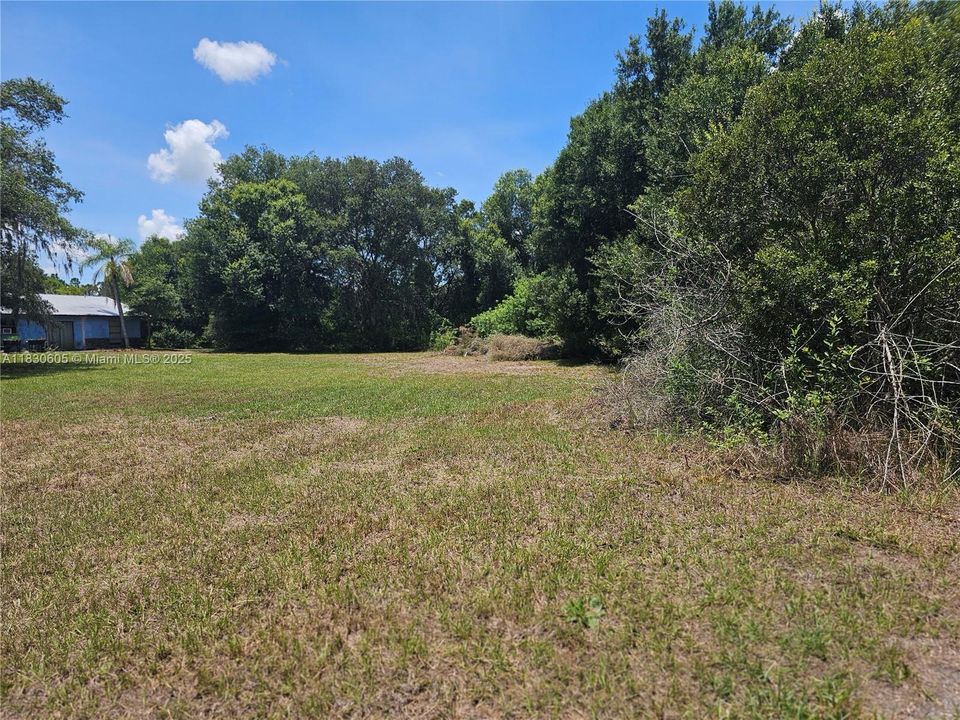 Acreage from backyard