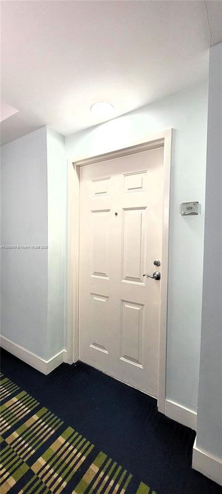 Entrance door to unit 509