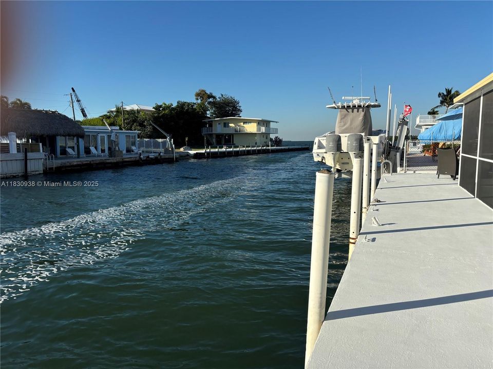 50 foot concrete dock