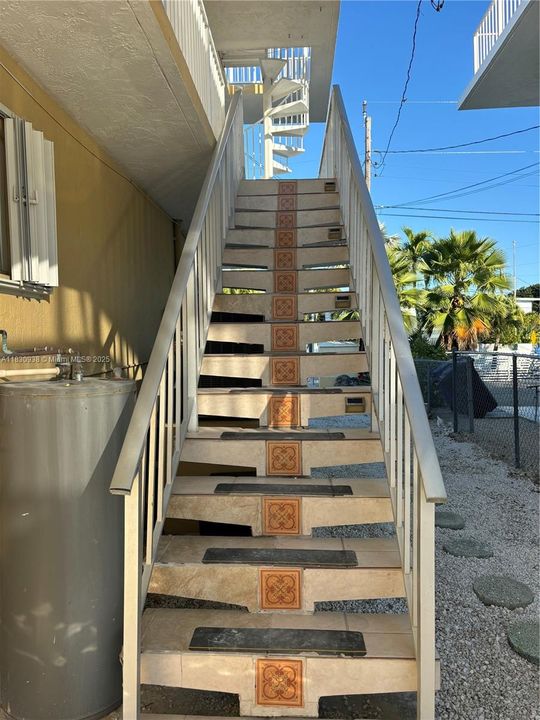 Stairs with separate entrance