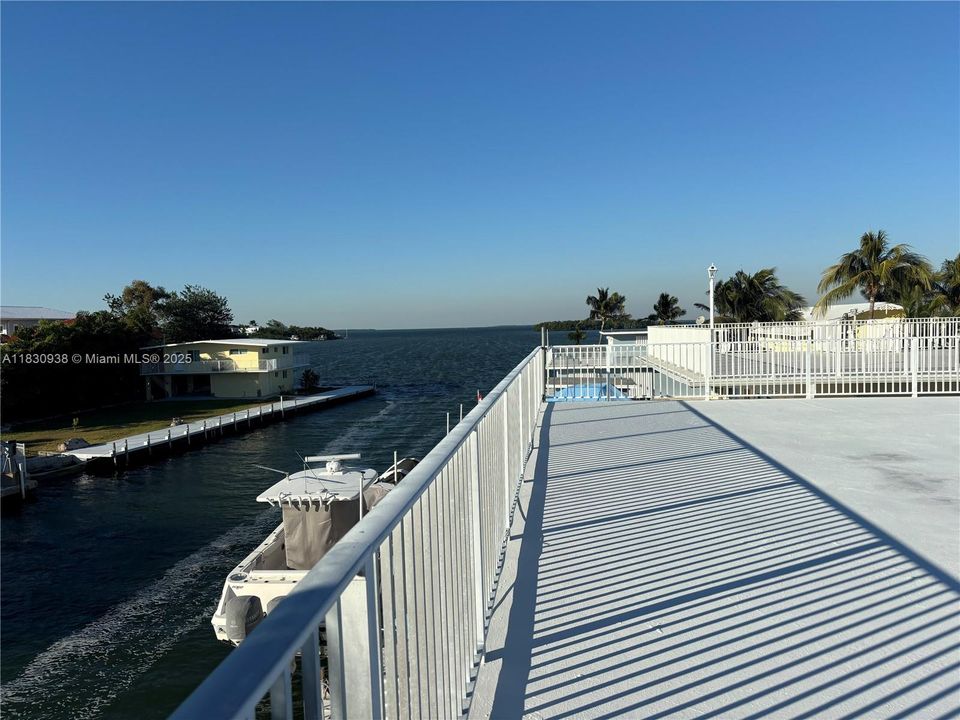View from 1,000 sq ft concrete rooftop