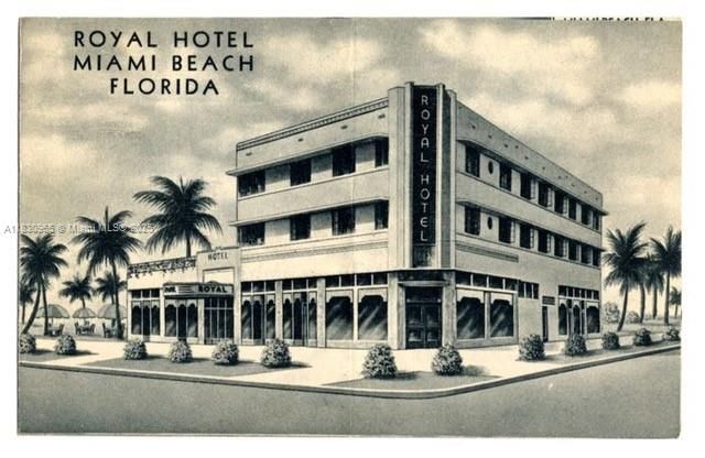 Vintage Image of Royal South Beach