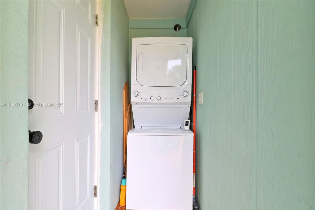 West side Laundry area