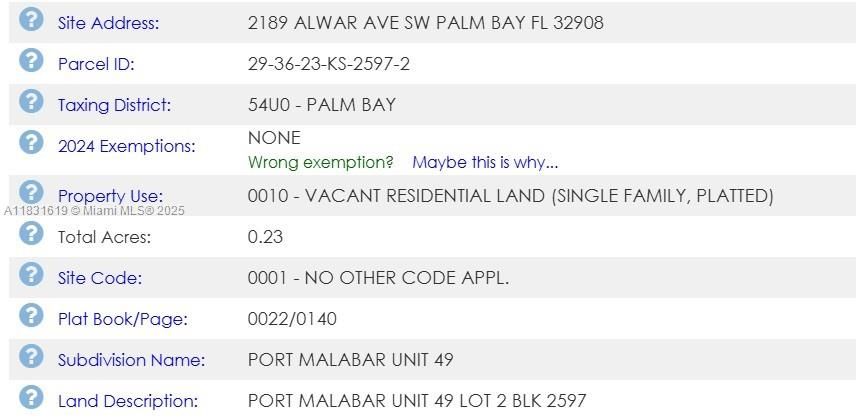For Sale: $72,500 (0.50 acres)