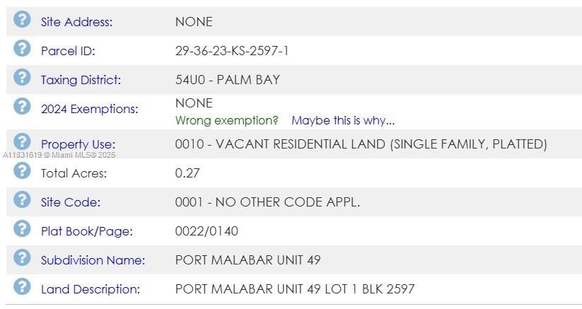 For Sale: $72,500 (0.50 acres)