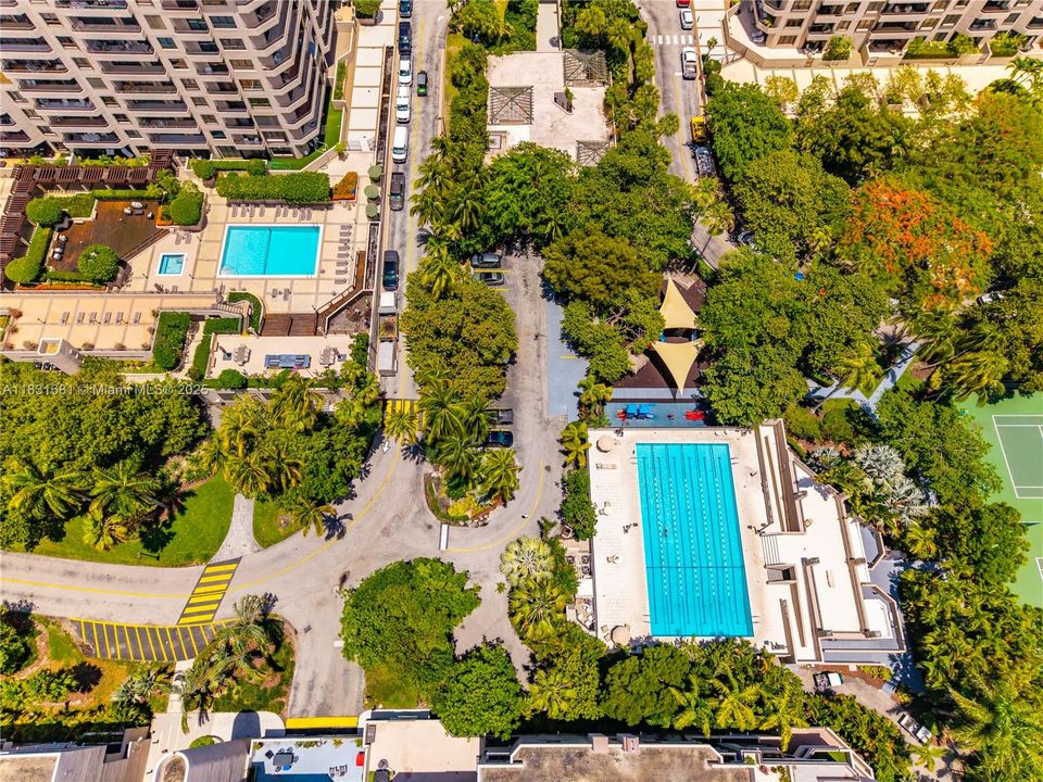 1 of 4 pools on the property