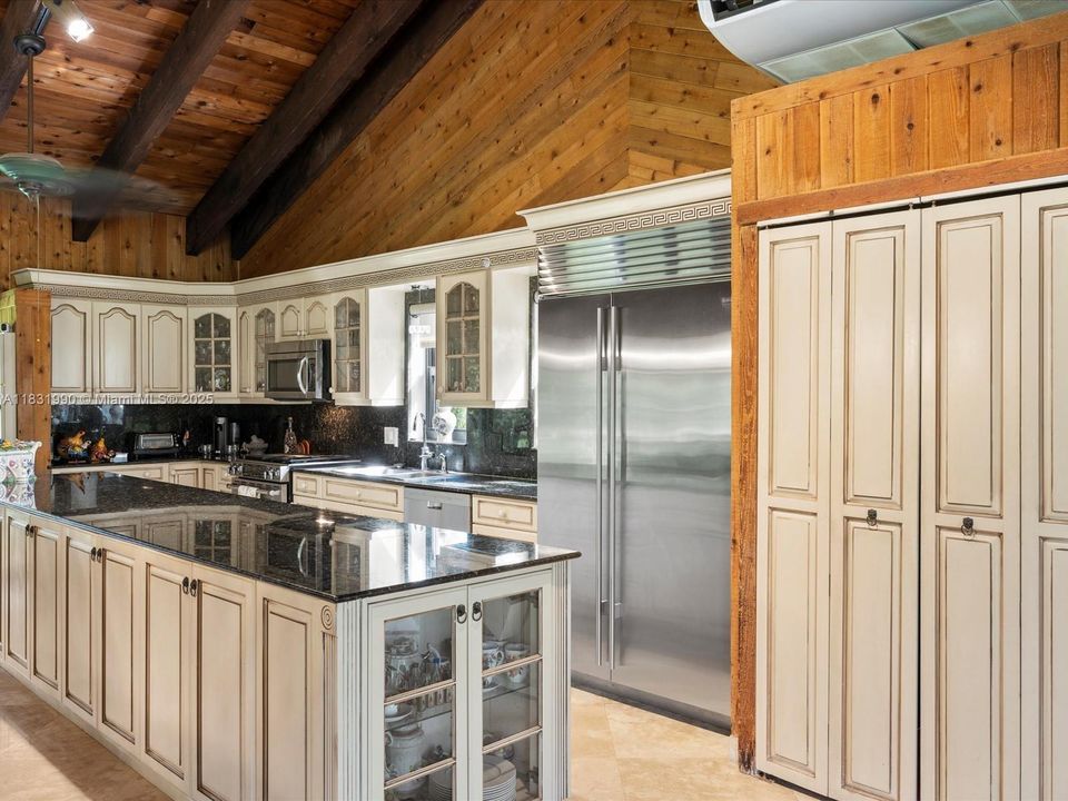Kitchen with Stainless Steel Appliances.
