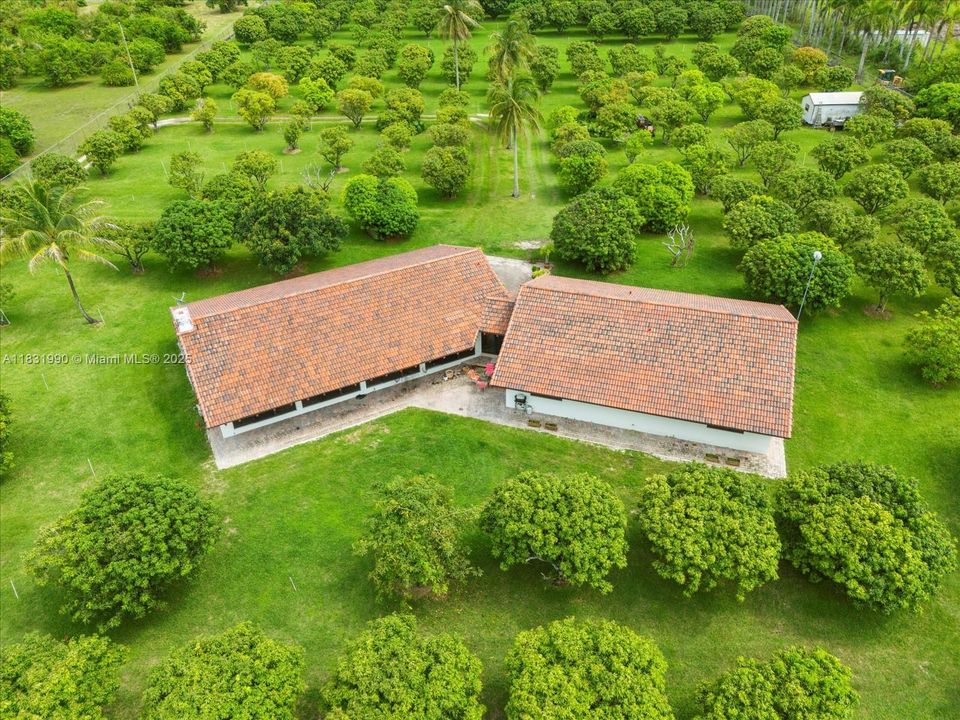 Aerial View Looking South.