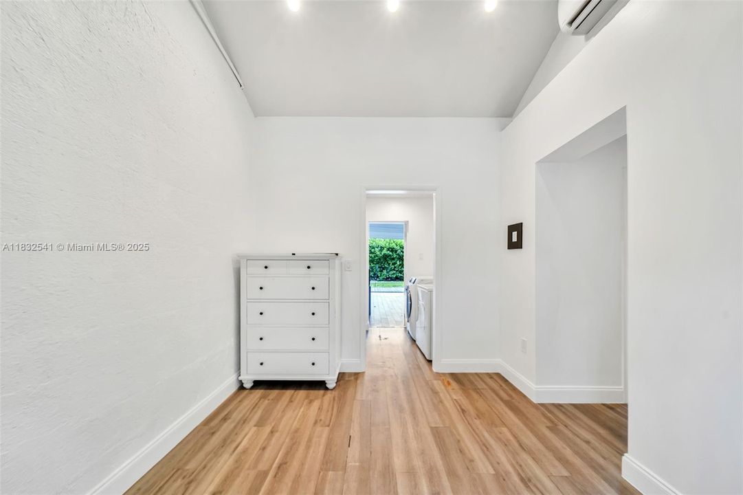 Bedroom #3 & Laundry Area