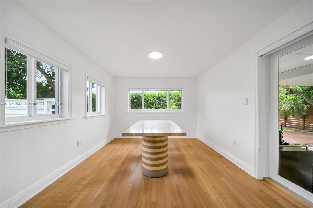 Sunlit Dining Room