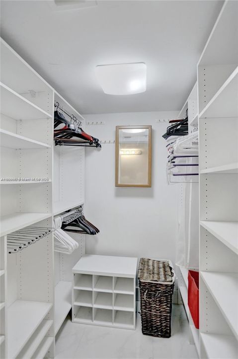 Walk-in closet