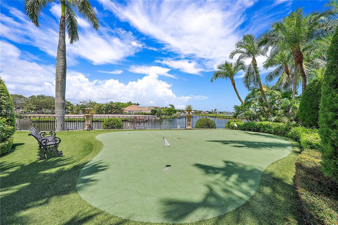 Backyard Putting Green