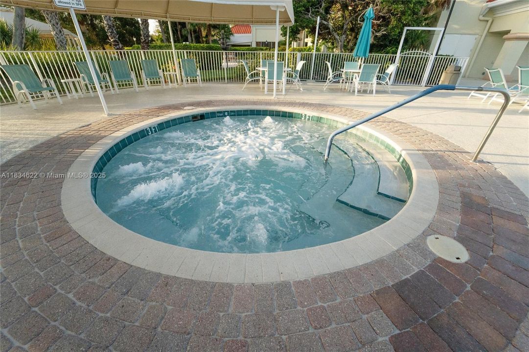 Jacuzzi at the pool area