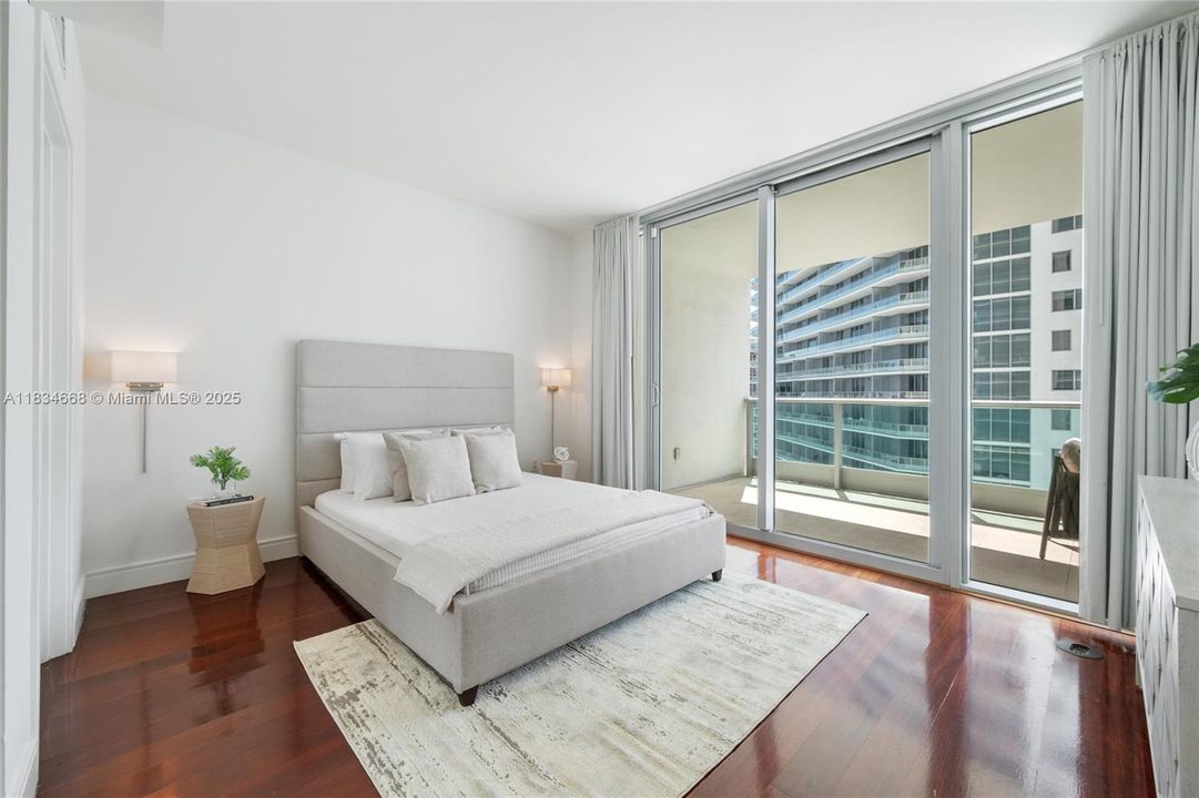 3rd Bedroom - has ensuite bathroom  & access to West Terrace