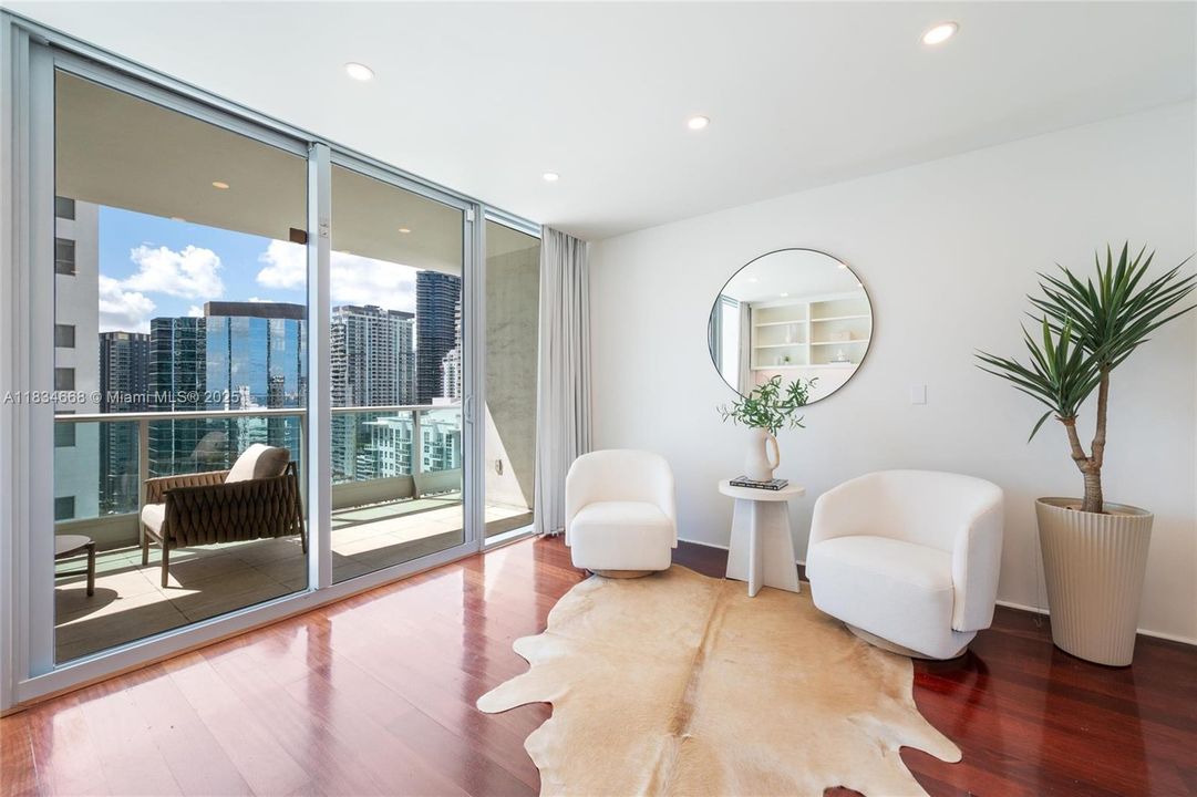 2nd Bedroom - set up as an office