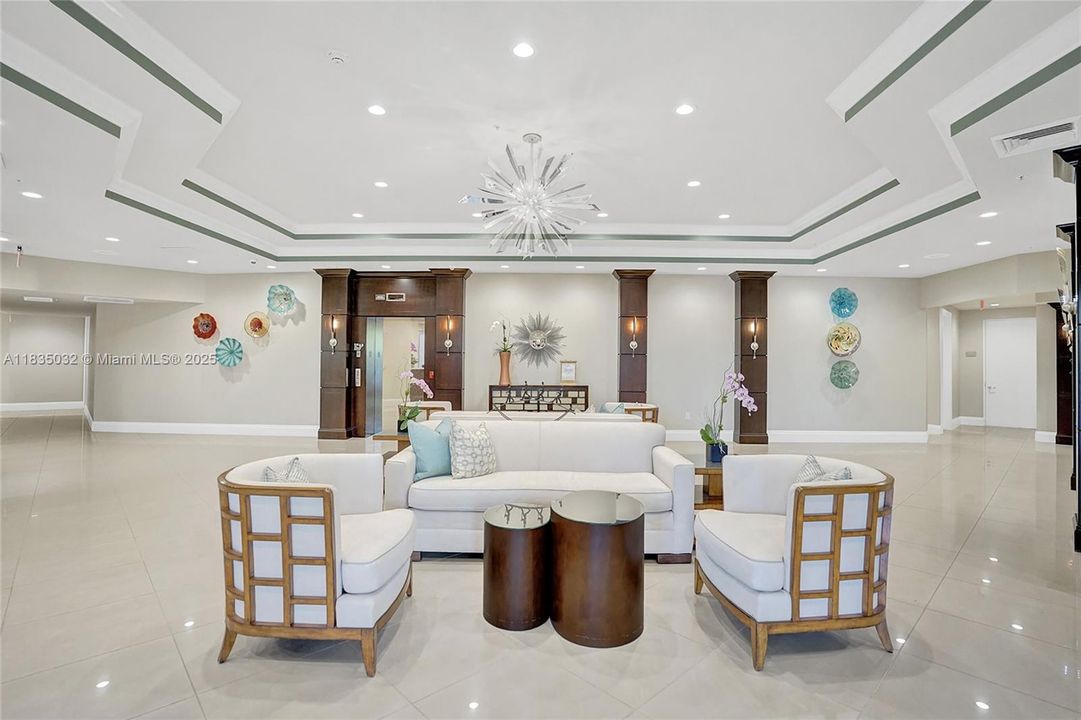 Hang out in the lobby with your friends and chat and catch up!