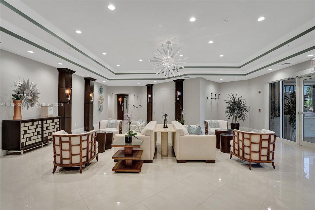 Modern lobby
