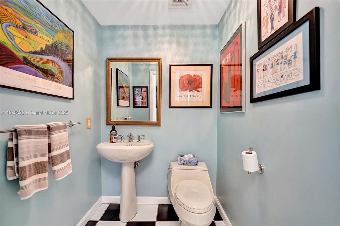 Guest half bath for your company .....