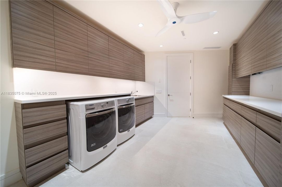 North Wing Laundry with additional dishwasher