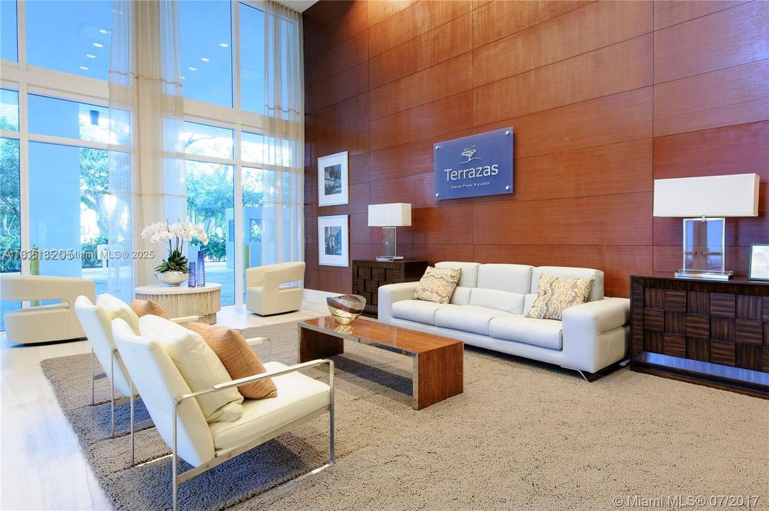 Entrance to the building