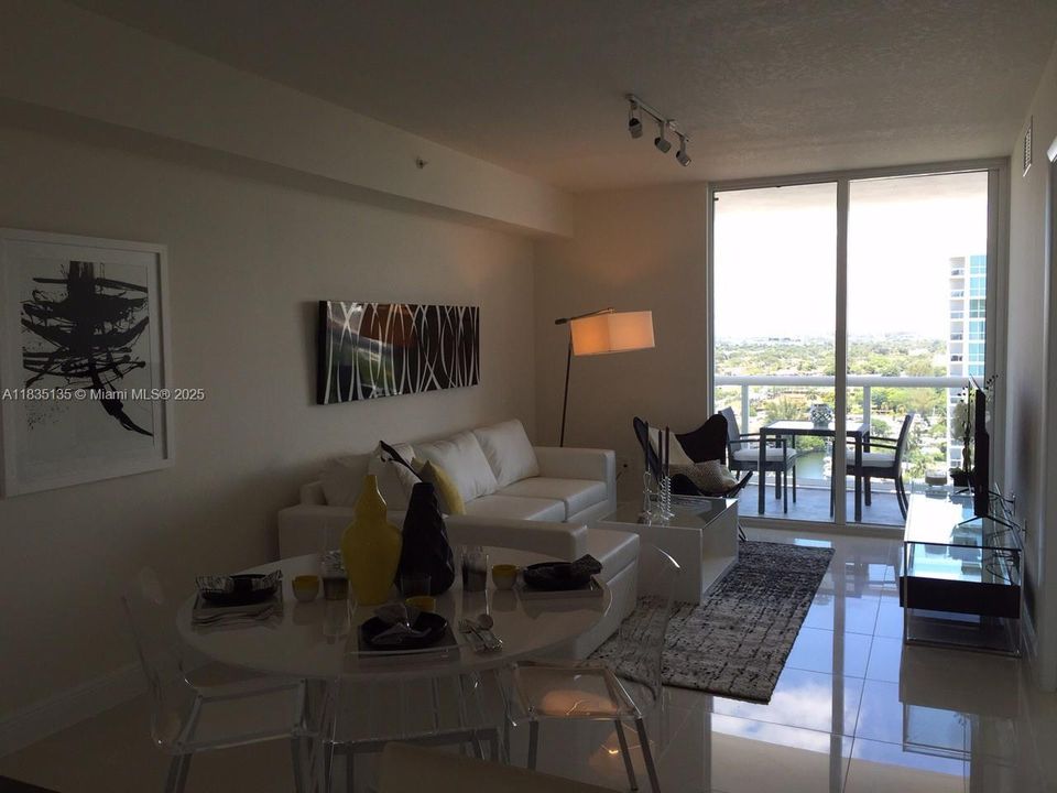 Living Room and dining area