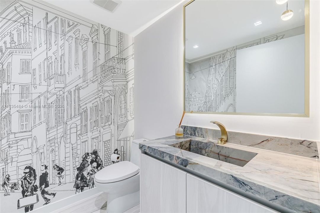 Half bathroom