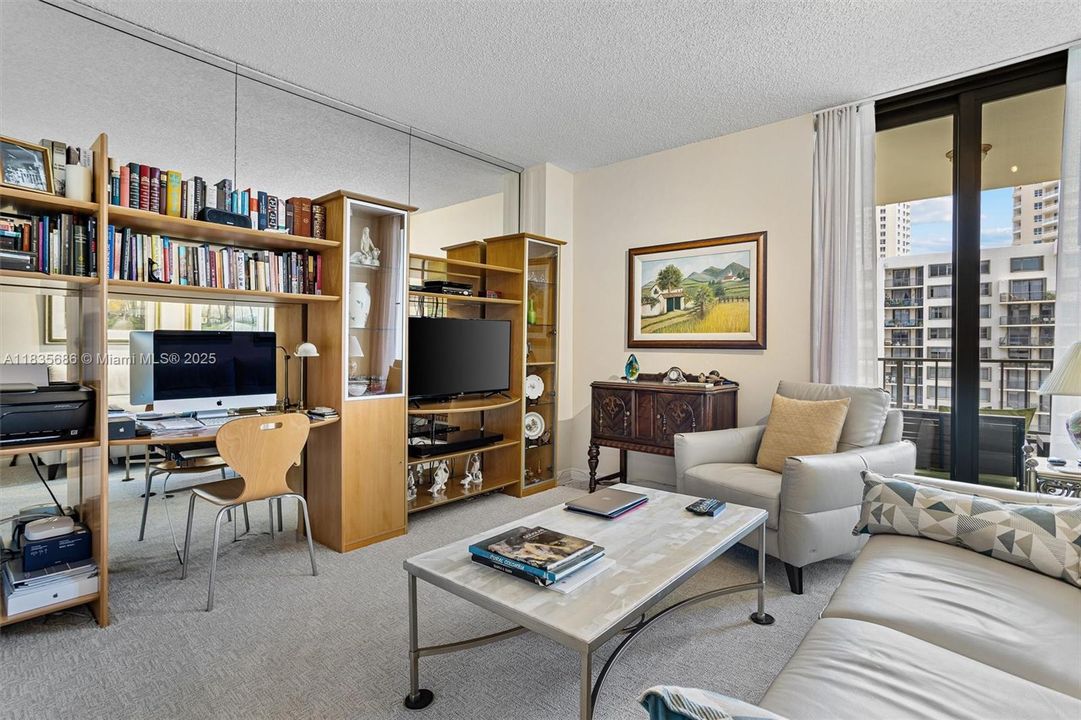 Third bedroom, currently used as office