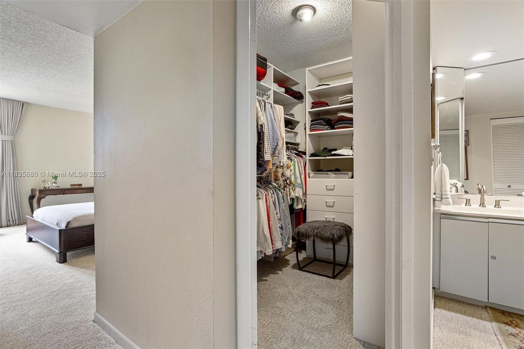 Huge walking closet
