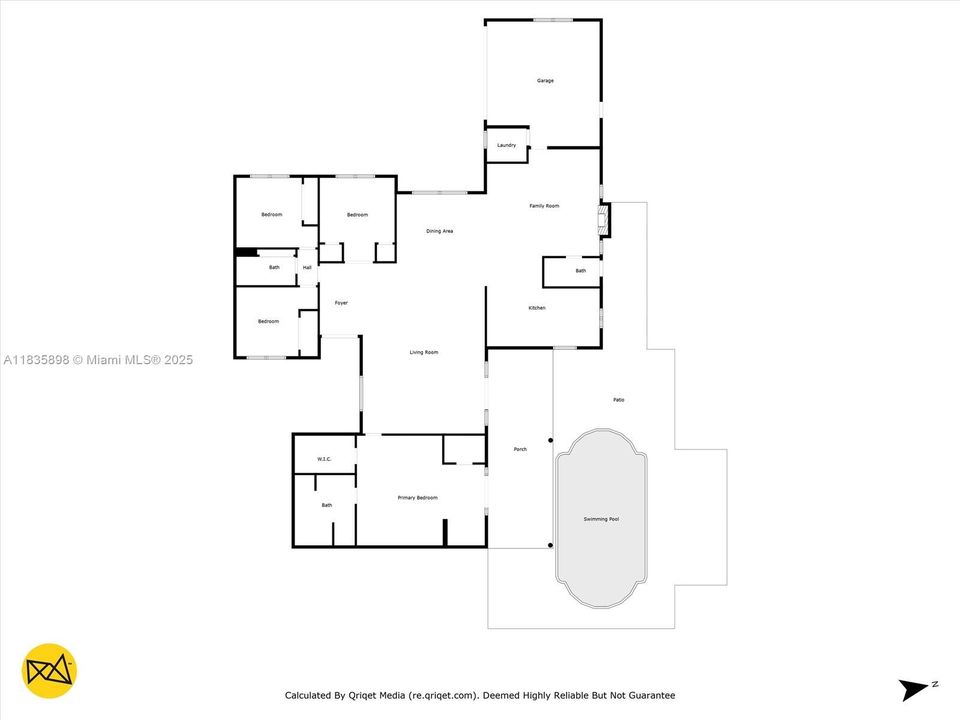 合同活跃: $1,399,999 (4 贝兹, 3 浴室, 2674 平方英尺)