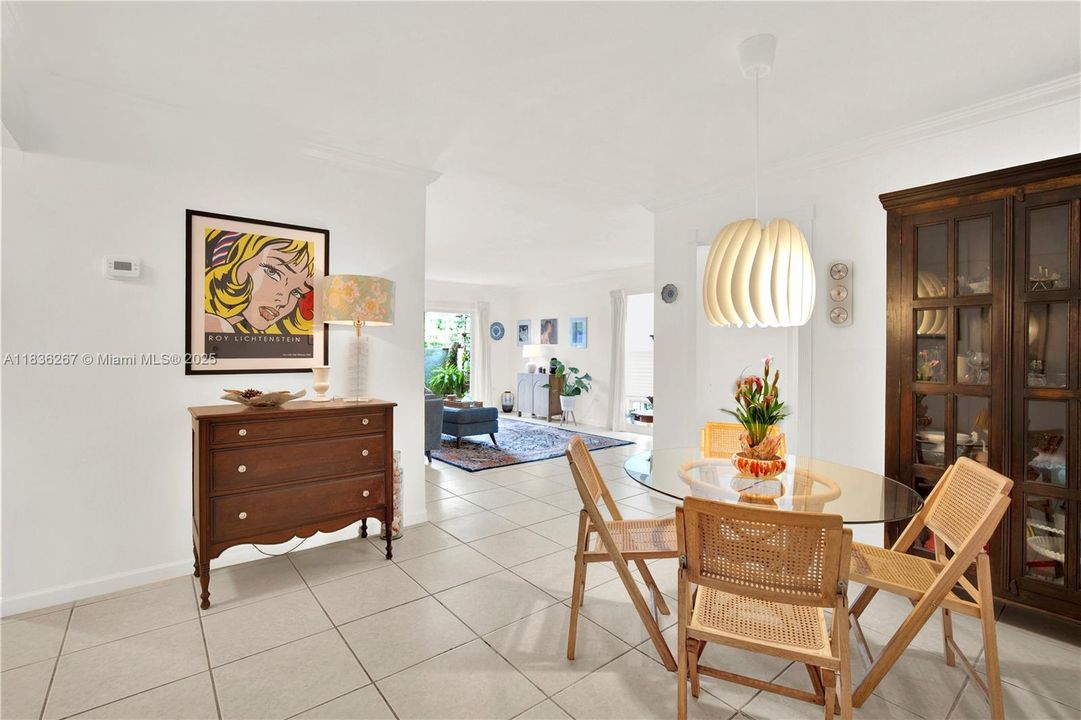 Lovely first view when entering the home