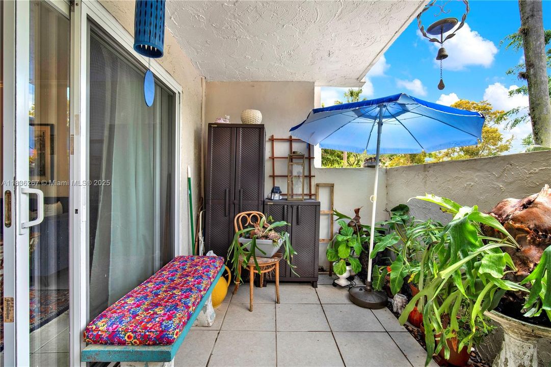 Your private oasis patio