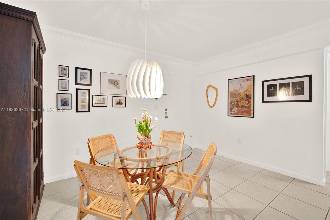 Another dining room view