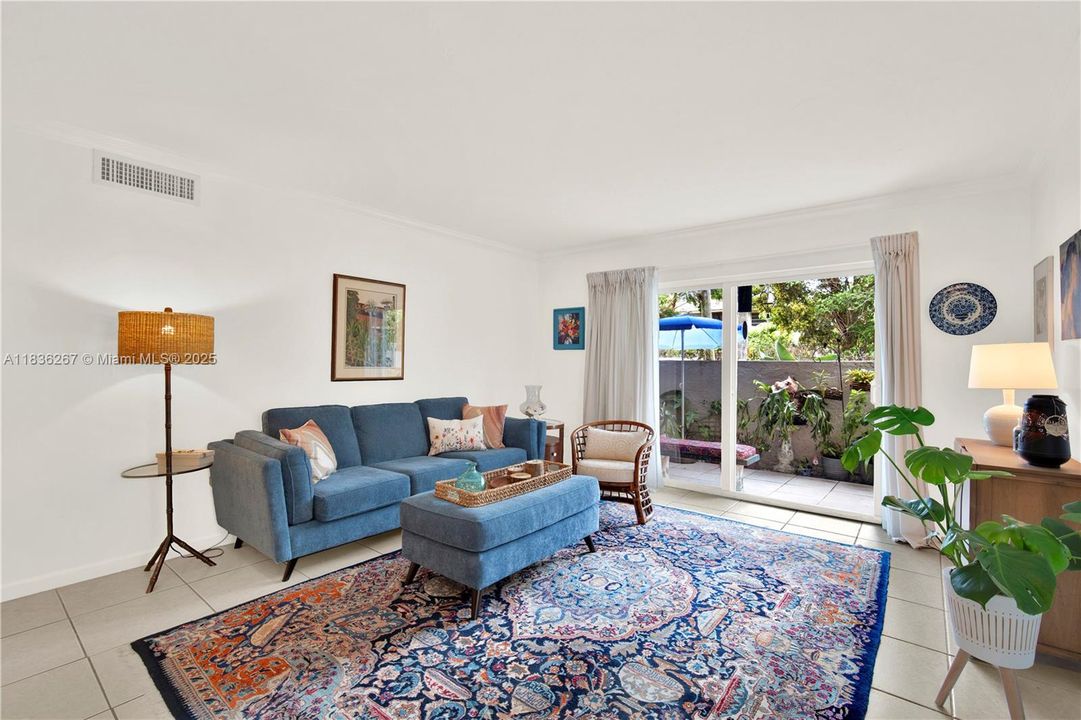 Views to your private patio