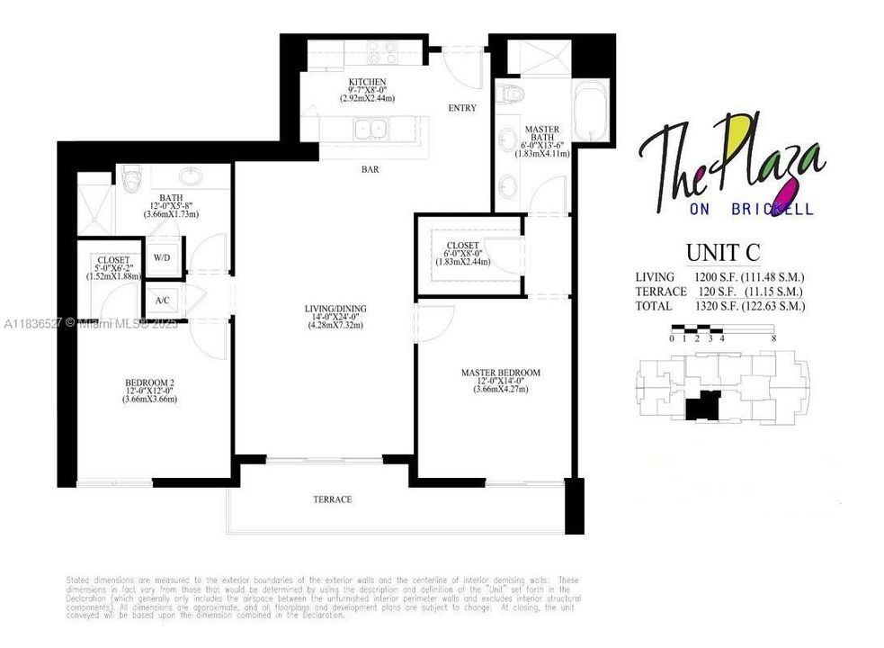 For Sale: $760,000 (2 beds, 2 baths, 1120 Square Feet)