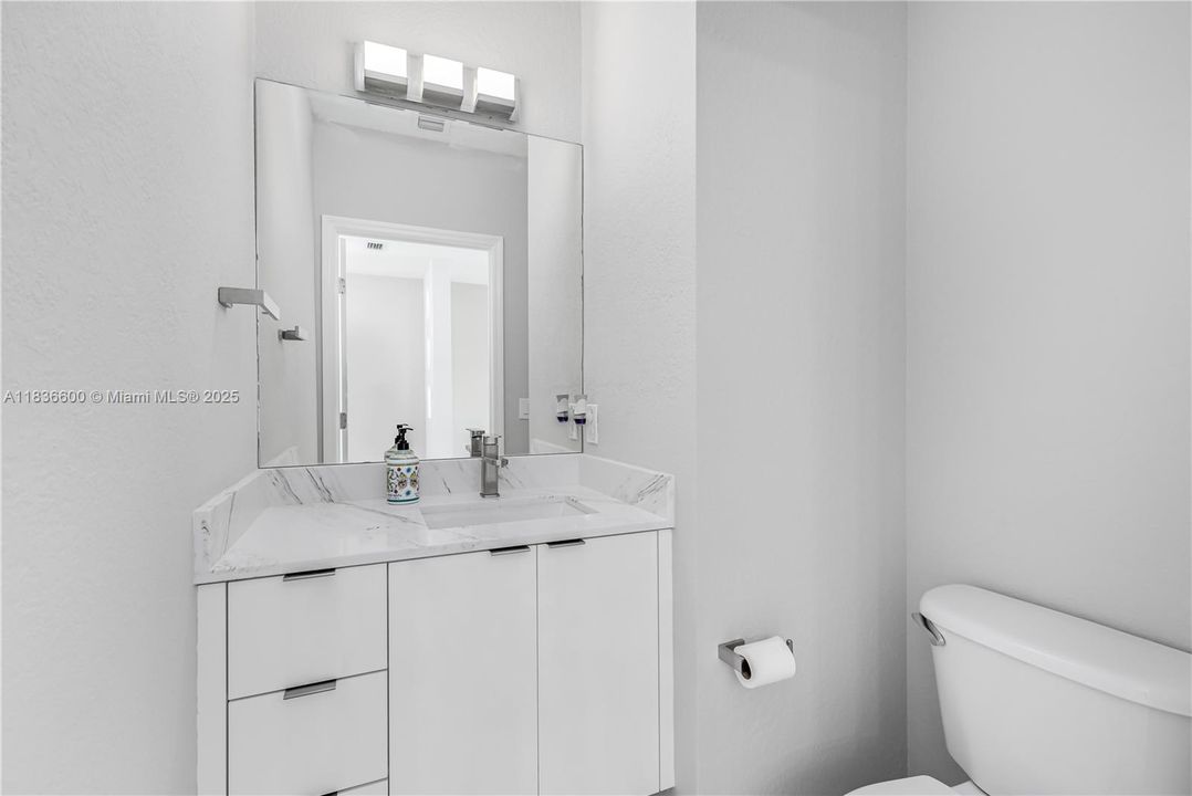 1/2 Bathroom, first floor