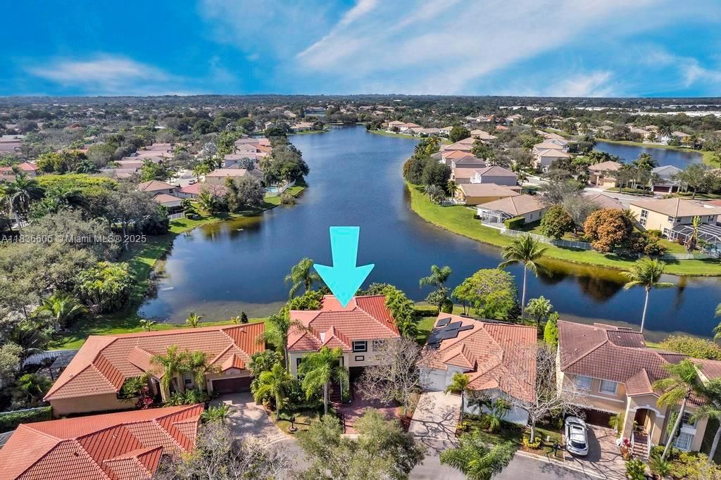 ***Special time Buyer Incentive! ** This property now qualifies with Seller Preferred LENDER FREE Appraisal and $3,200.00 exclusive towards your down payment and closing & BuyDown 3/2/1 your rate! stunning 4-bedroom, 2.5-bathroom lakefront home offers breathtaking sunset views and a lifestyle.Guard-manned neighborhood, this two-story home is zoned for top-rated schools! backyard overlooking the tranquil lake—relaxing, with plenty of room to add a pool in the future.Upgrades & New Tile Roof & Gutters,New Woo