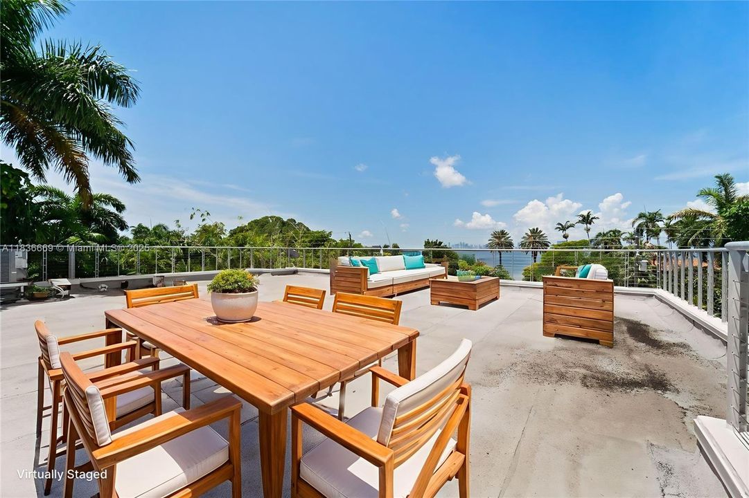 Rooftop Virtually Staged