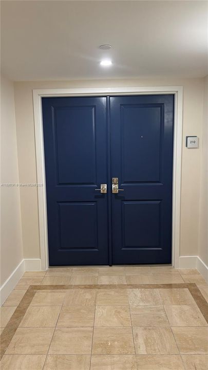 Brand new impact doors just installed