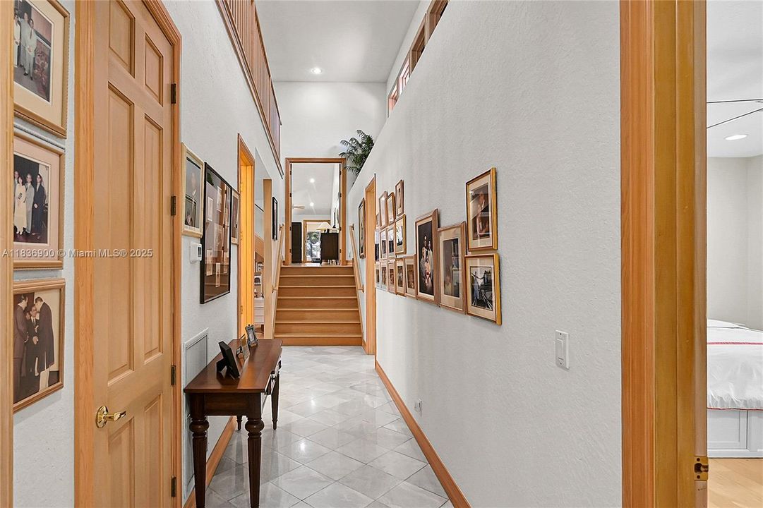 Hallway to Guest Rooms, Office & Owners Retreat!