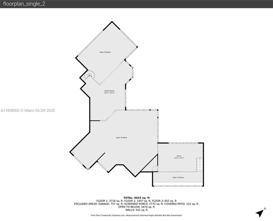 Second Floor Footprint!