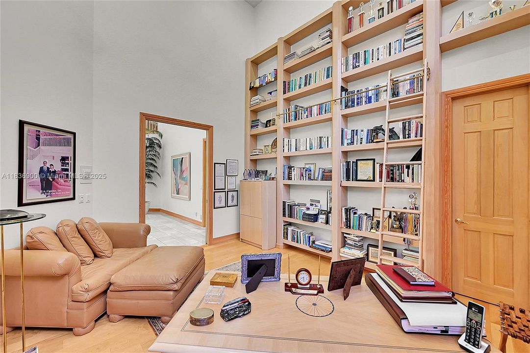 The owners Favorite Room & the  convenience of a Sliding Ladder!