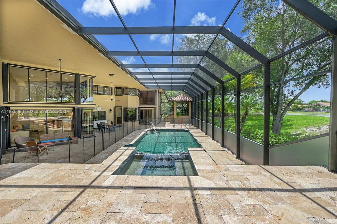 Massive Pool and Patio Space!