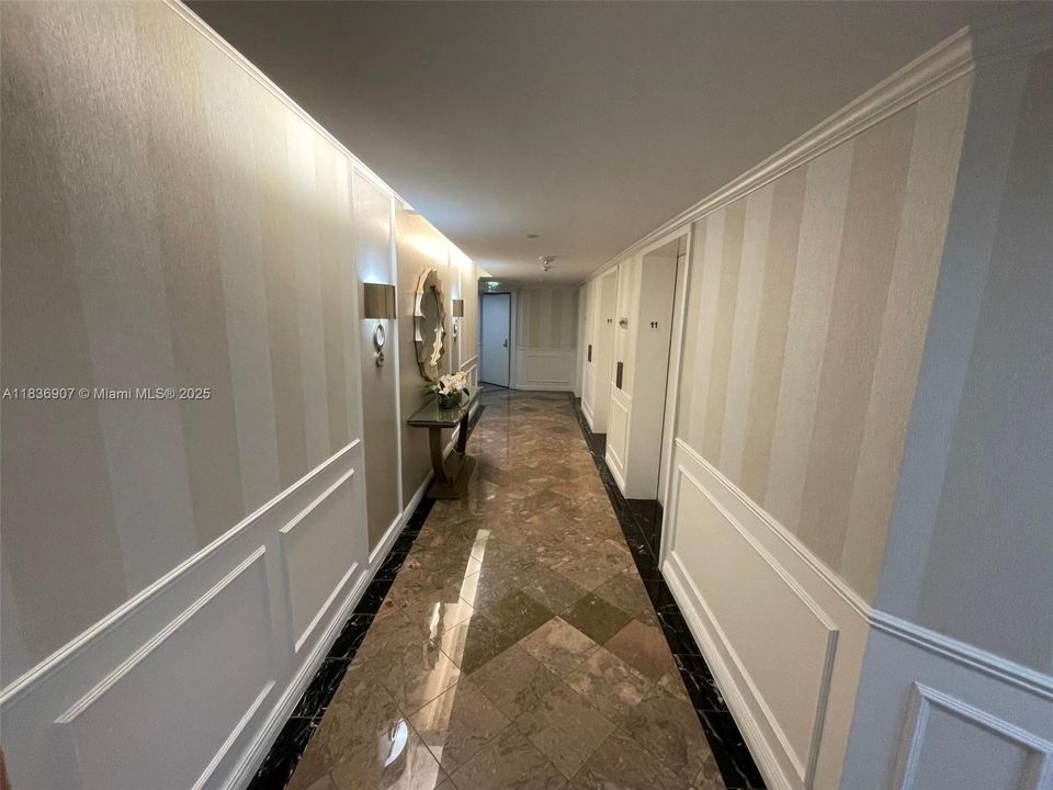 Hallway to Elevators