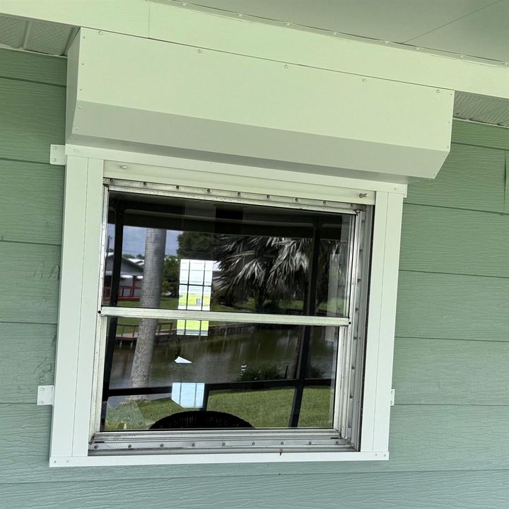 Outdoor pass-thru kitchen