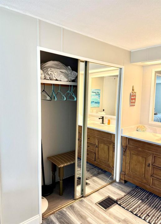 Two closets in EnSuite
