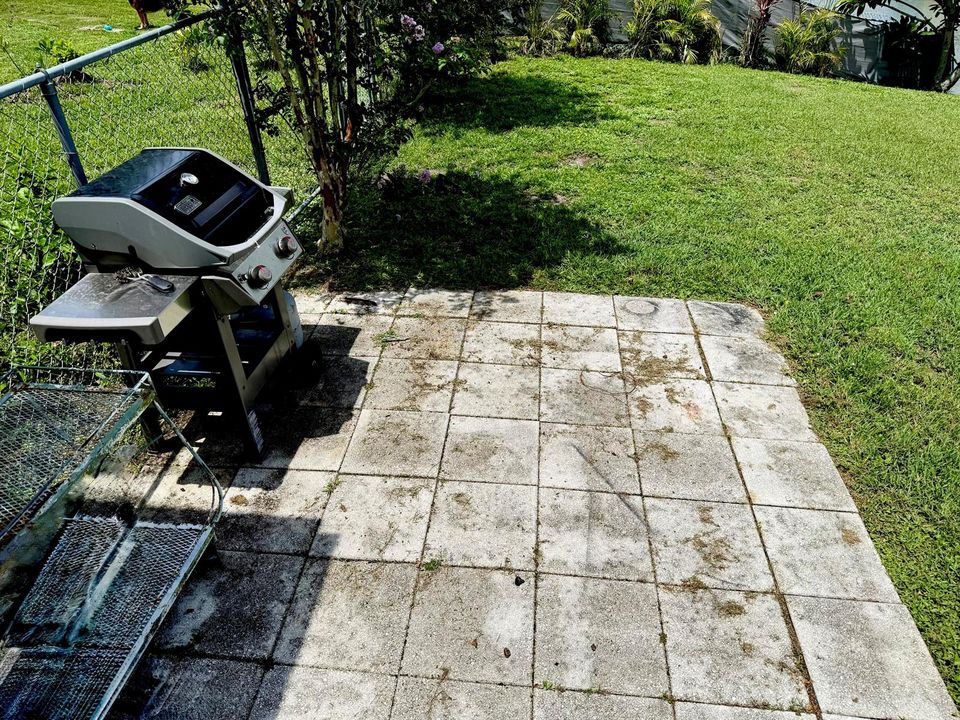 BBQ area off rear living space